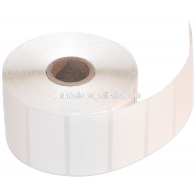 Top coated removable direct thermal label for zebra printers 2 inch x 1 inch, 1300 labels / roll